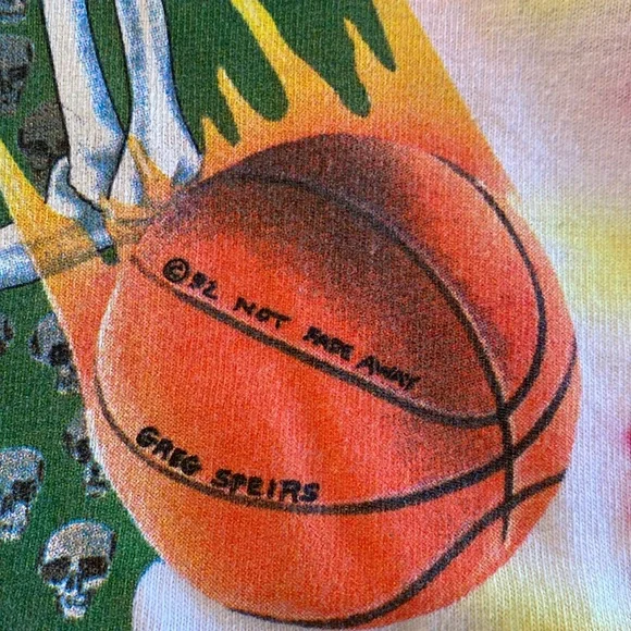 Vtg Grateful Dead/Lithuania 1992 colab “ GRAIL “ single stitch , size XL $190